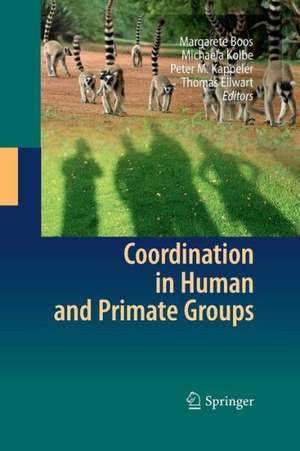 Coordination in Human and Primate Groups de Margarete Boos