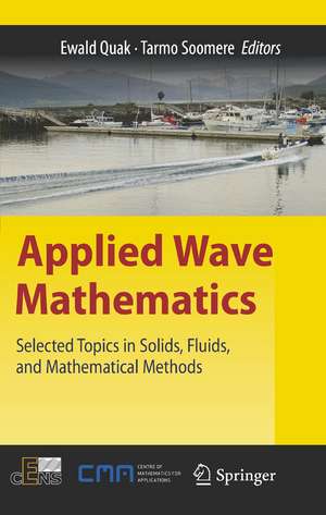 Applied Wave Mathematics: Selected Topics in Solids, Fluids, and Mathematical Methods de Ewald Quak