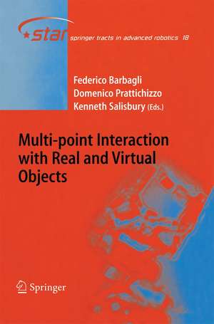 Multi-point Interaction with Real and Virtual Objects de Federico Barbagli