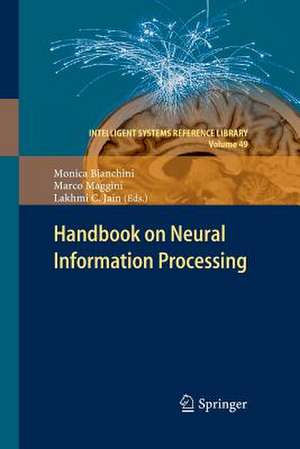 Handbook on Neural Information Processing de Monica Bianchini