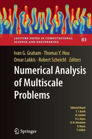 Numerical Analysis of Multiscale Problems de Ivan G. Graham