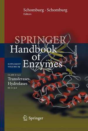 Class 2–3.2 Transferases, Hydrolases: EC 2–3.2 de Dietmar Schomburg