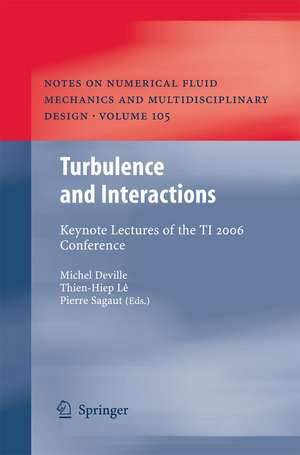 Turbulence and Interactions de Michel Deville