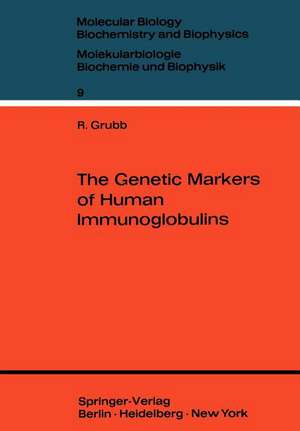 The Genetic Markers of Human Immunoglobulins de Rune E. Grubb