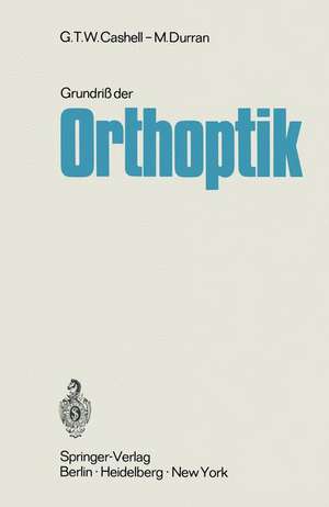 Grundriß der Orthoptik de W. Jaeger