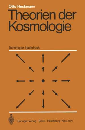 Theorien der Kosmologie de Otto Heckmann