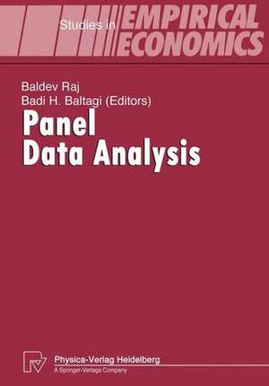 Panel Data Analysis de Baldev Raj