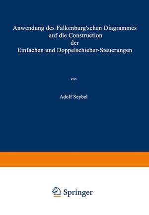 Anwendung des Falkenburg’schen Diagrammes auf die Construction der Einfachen und Doppelschieber-Steuerungen de Adolf Seybel