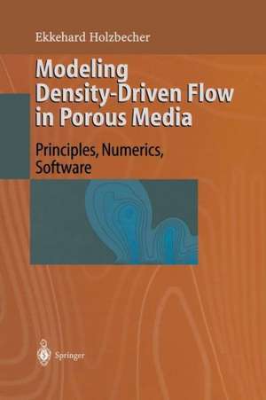 Modeling Density-Driven Flow in Porous Media: Principles, Numerics, Software de Ekkehard O. Holzbecher