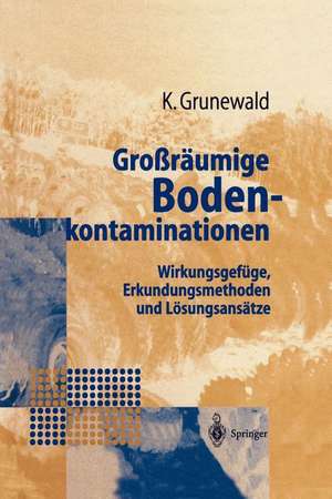 Großräumige Bodenkontaminationen: Wirkungsgefüge, Erkundungsmethoden und Lösungsansätze de Karsten Grunewald