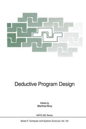 Deductive Program Design de Manfred Broy