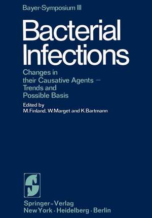 Bacterial Infections: Changes in their Causative Agents Trends and Possible Basis de M. Finland