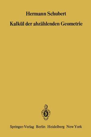 Kalkül der abzählenden Geometrie de W. Burau