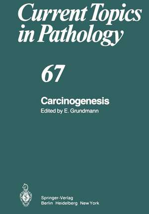 Carcinogenesis de E. Grundmann