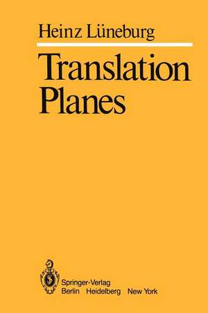 Translation Planes de H. Lüneburg