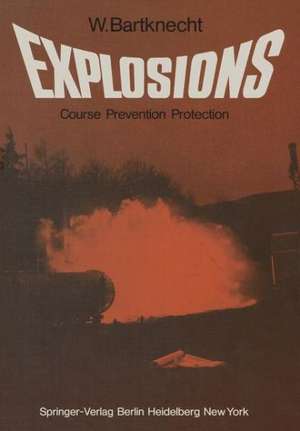 Explosions: Course, Prevention, Protection de W. Bartknecht