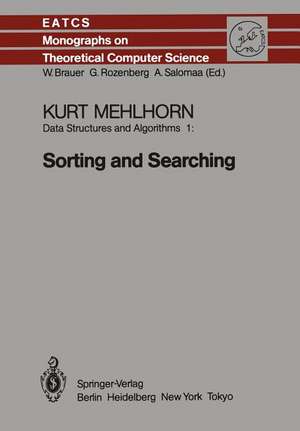 Data Structures and Algorithms 1: Sorting and Searching de K. Mehlhorn