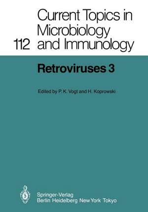 Retroviruses 3 de P. K. Vogt