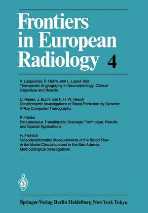 Frontiers in European Radiology de P. Lasjaunias