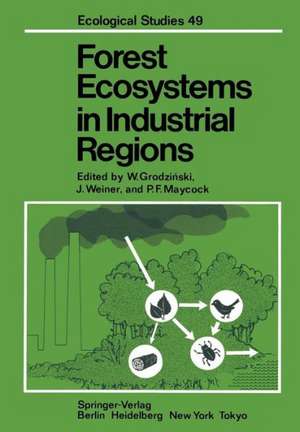 Forest Ecosystems in Industrial Regions: Studies on the Cycling of Energy Nutrients and Pollutants in the Niepo?omice Forest Southern Poland de W. Grodzinski