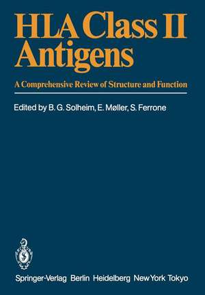 HLA Class II Antigens: A Comprehensive Review of Structure and Function de Bjarte G. Solheim