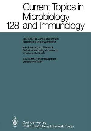 Current Topics in Microbiology and Immunology 128 de A. Clarke