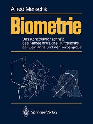 Biometrie: Das Konstruktionsprinzip des Kniegelenks, des Hüftgelenks, der Beinlänge und der Körpergröße de Alfred Menschik