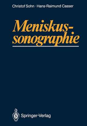 Meniskussonographie de Christof Sohn