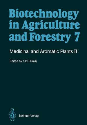 Medicinal and Aromatic Plants II de Y. P. S. Bajaj