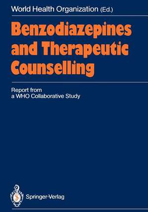 Benzodiazepines and Therapeutic Counselling: Report from a WHO Collaborative Study de World Health Organization