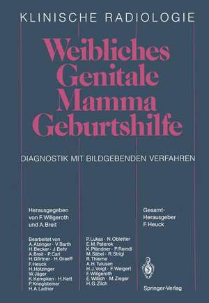 Weibliches Genitale Mamma · Geburtshilfe: Diagnostik mit bildgebenden Verfahren de A. Atzinger