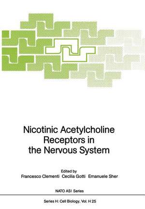 Nicotinic Acetylcholine Receptors in the Nervous System de Francesco Clementi