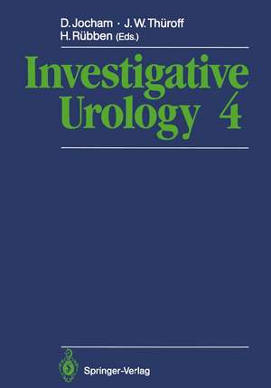 Investigative Urology 4 de Dieter Jocham