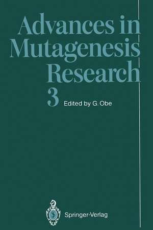 Advances in Mutagenesis Research de H.H. Evans