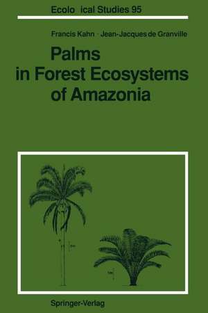 Palms in Forest Ecosystems of Amazonia de Francis Kahn