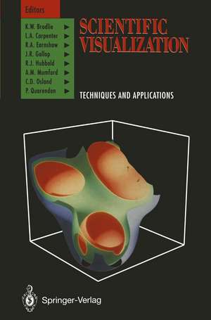 Scientific Visualization: Techniques and Applications de K. W. Brodlie