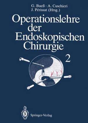 Operationslehre der Endoskopischen Chirurgie: Band 2 de Gerhard F. Bueß