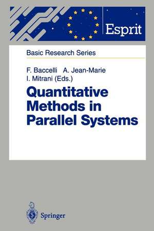 Quantitative Methods in Parallel Systems de Francois Baccelli