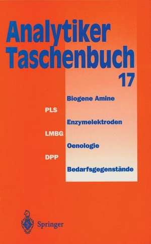 Analytiker-Taschenbuch de Dr. Helmut Günzler