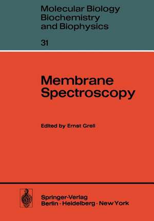 Membrane Spectroscopy de E. Grell