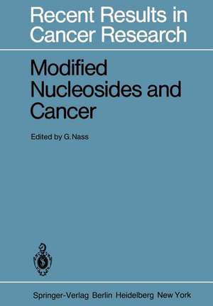 Modified Nucleosides and Cancer de G. Nass