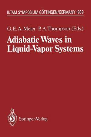 Adiabatic Waves in Liquid-Vapor Systems: IUTAM Symposium Göttingen, 28.8.–1.9.1989 de Gerd E. A. Meier