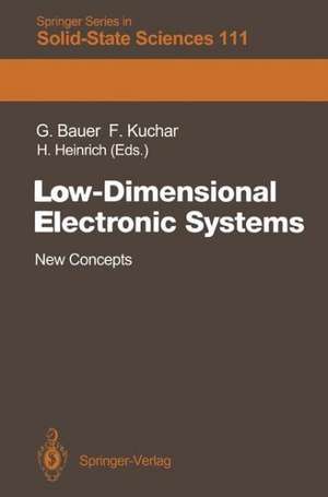 Low-Dimensional Electronic Systems: New Concepts de Guenther Neubauer