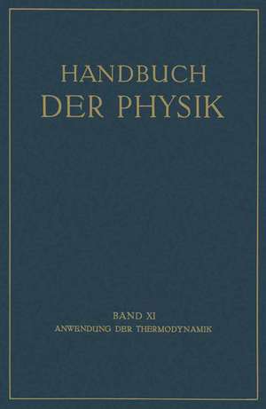 Anwendung der Thermodynamik de E. Freundlich