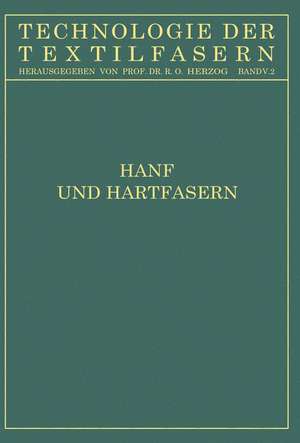 Hanf und Hartfasern de O. Heuser