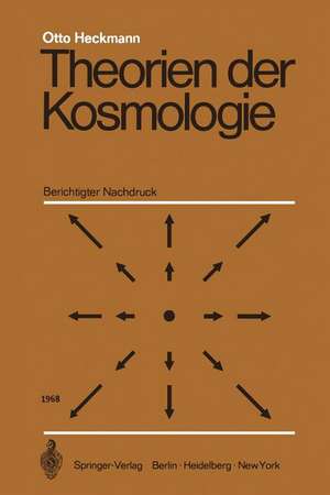 Theorien der Kosmologie de O. Heckmann