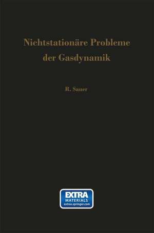 Nichtstationäre Probleme der Gasdynamik de Robert Sauer