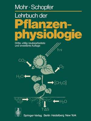 Lehrbuch der Pflanzenphysiologie de Hans Mohr