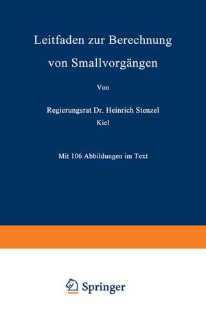 Leitfaden zur Berechnung von Schallvorgängen de Heinrich Stenzel