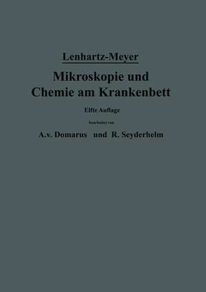 Mikroskopie und Chemie am Krankenbett de Hermann Lenhartz